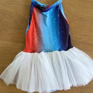 red white and blue tutu